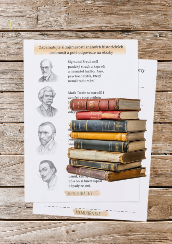 Procvičovací list - paměťovka Procvičovací list - paměťovka