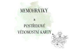 Postřehové vědomostní karty