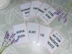 Memokartičky - lidová říkadla a písně